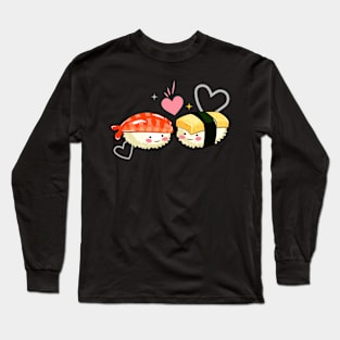 Ebi Tamago Sushi Love Long Sleeve T-Shirt